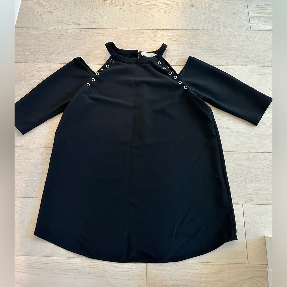 Michael Kors Cold Shoulder Blouse size L